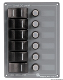 Schalttafeln aus Aluminium, Front aus grauem Polycarbonat Schalttafeln aus Aluminium, Front aus grauem Polycarbonat