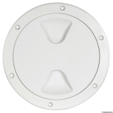 Inspektionsdeckel, elegantes und funktionelles Design Außen 205mm weiß Inspektionsdeckel, elegantes und funktionelles Design Außen 205mm weiß
