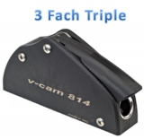 Fallenstopper 3fach BBN3 / Typ Triple / Leine: Ø 8 bis 10mm / Max Last: 600 - 850 kg / Montage: 6 x Ø 6 mm Fallenstopper 3fach BBN3 / Typ Triple / Leine: Ø 8 bis 10mm / Max Last: 600 - 850 kg / Montage: 6 x Ø 6 mm