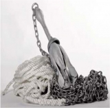 Ankerset Anker Modell Faltanker 6Kg + 35m Tau + 10m Kette Ankerset Anker Modell Faltanker 6Kg + 35m Tau + 10m Kette
